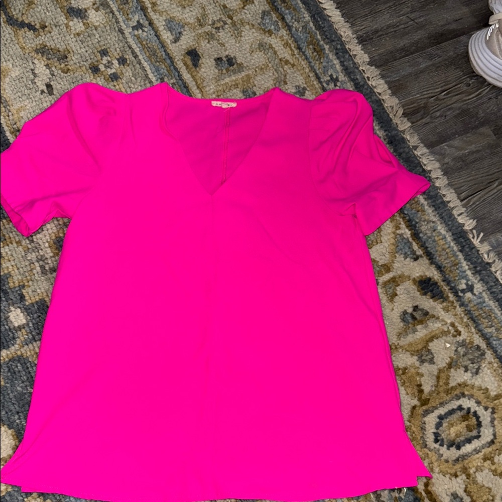 JODIFL Bright Pink Blouse